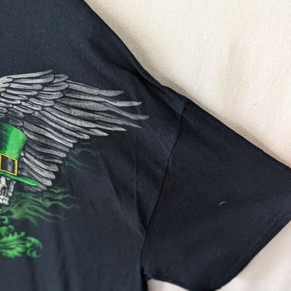 Vintage Y2K Men's Graphic Print Celtic Knots Vampire Skulls Size XXL / 2XL - Picture 6 of 7